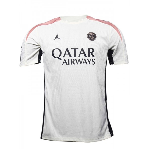 Jordan paris saint-german special edition jersey player version training adult soccer uniform men's white football kit tops sport shirt 2024-2025